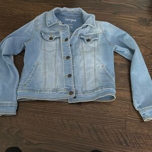 Girls size 10/12 medium Cat and Jack denim jacket! Barely worn!